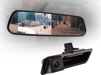 Motormax Mirror Monitor and BMW Reverse Camera Kit with 105° Viewing Angle