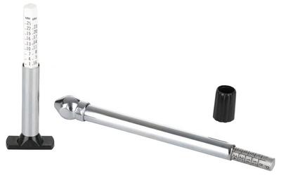 Halfords Essentials Analogue Tread Depth & Pressure Gauge Halfords Essentials Analogue Tread Depth & Pressure Gauge