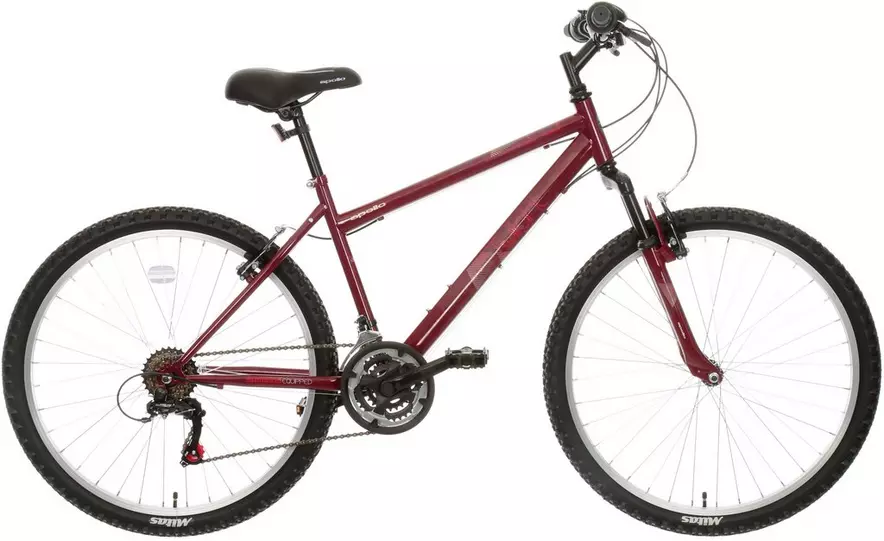 Apollo Twilight Womens Mountain Bike Red S M L Frames Halfords IE