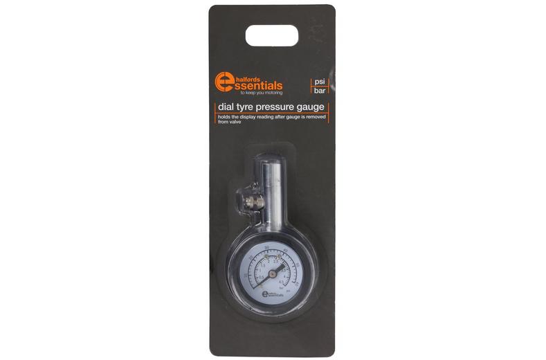 Halfords Essentials Dial Pressure Gauge Halfords Essentials Dial Pressure Gauge
