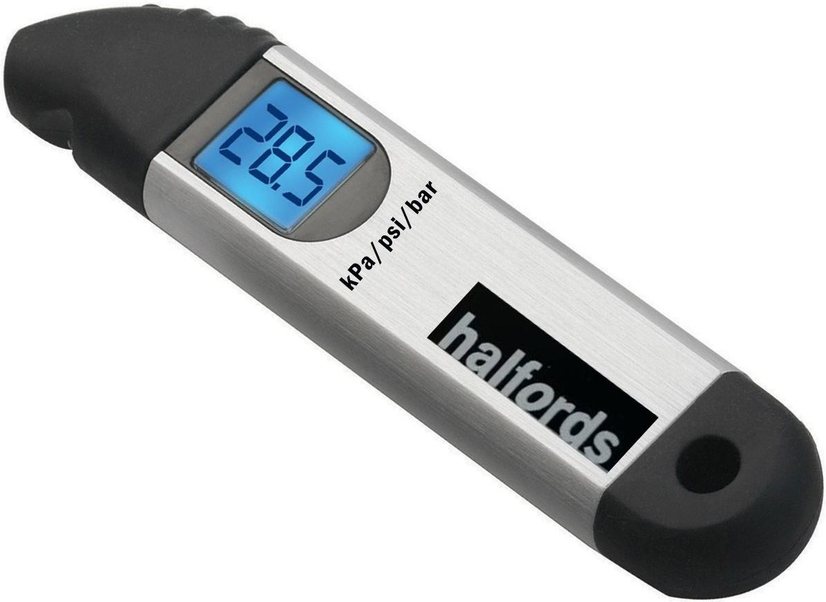 Halfords Led Digital Tyre Pressure Gauge