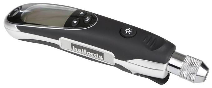 Halfords led digital store tyre pressure gauge