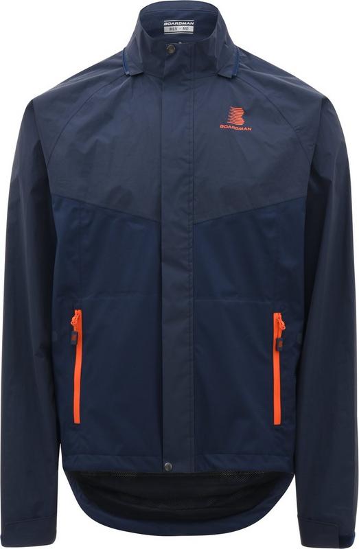 Halfords Boardman Clothing Boardman Mens Waterproof Jacket - Navy, Xs | Extra 8% off for BC Members