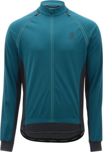 Boardman Mens Removable Sleeve Windproof Jacket - Teal, XS
