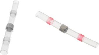 Halfords Heat Shrink Solder Sleeves Red ELEC192 - 2 Pack