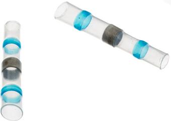 Halfords Heat Shrink Solder Sleeves Blue ELEC193 - 2 Pack