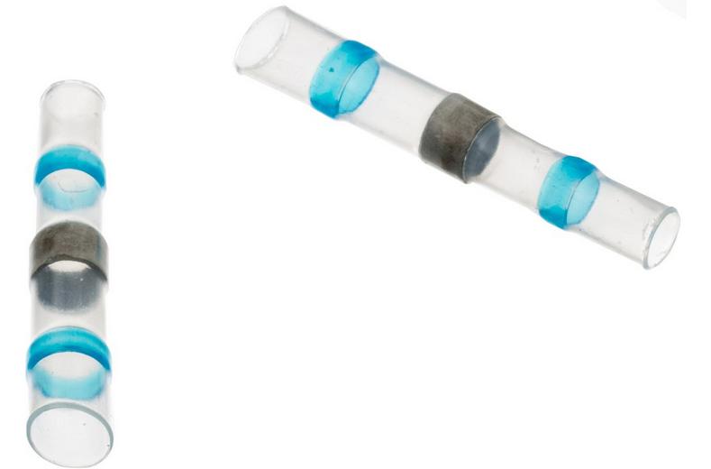 Halfords Heat Shrink Solder Sleeves Blue ELEC193 - 2 Pack Halfords Heat Shrink Solder Sleeves Blue ELEC193 - 2 Pack