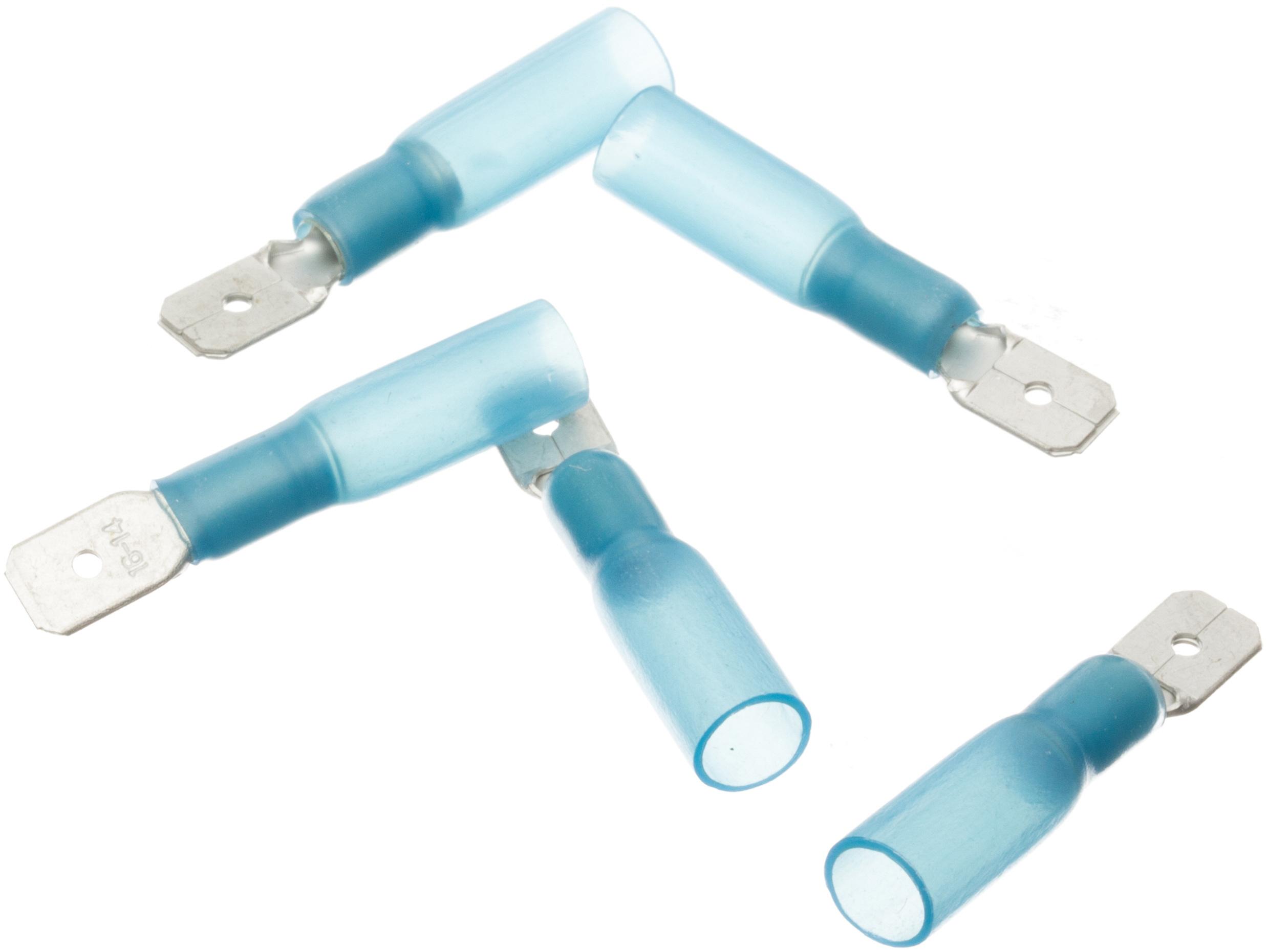 Halfords Heat Shrink Blue 250 Push On Male HEF614 Halfords UK