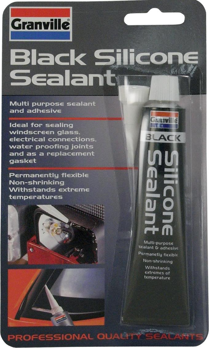 Granville Black Silicone Sealant 40g Halfords IE