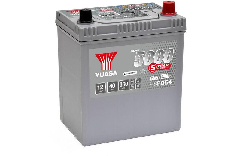 Yuasa HSB054 Lead Acid 12V Car Battery 5 year Guarantee Yuasa HSB054 Lead Acid 12V Car Battery 5 year Guarantee