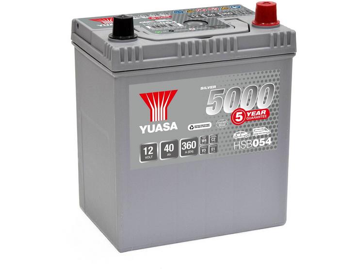 Yuasa HSB154 Silver 12V Car Battery 5 Year Guarantee