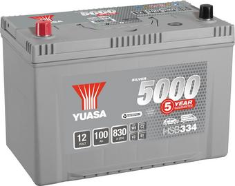 Yuasa HSB334 Silver 12V Car Battery 5 Year Guarantee