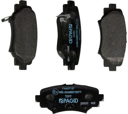Pagid Rear Brake Pads