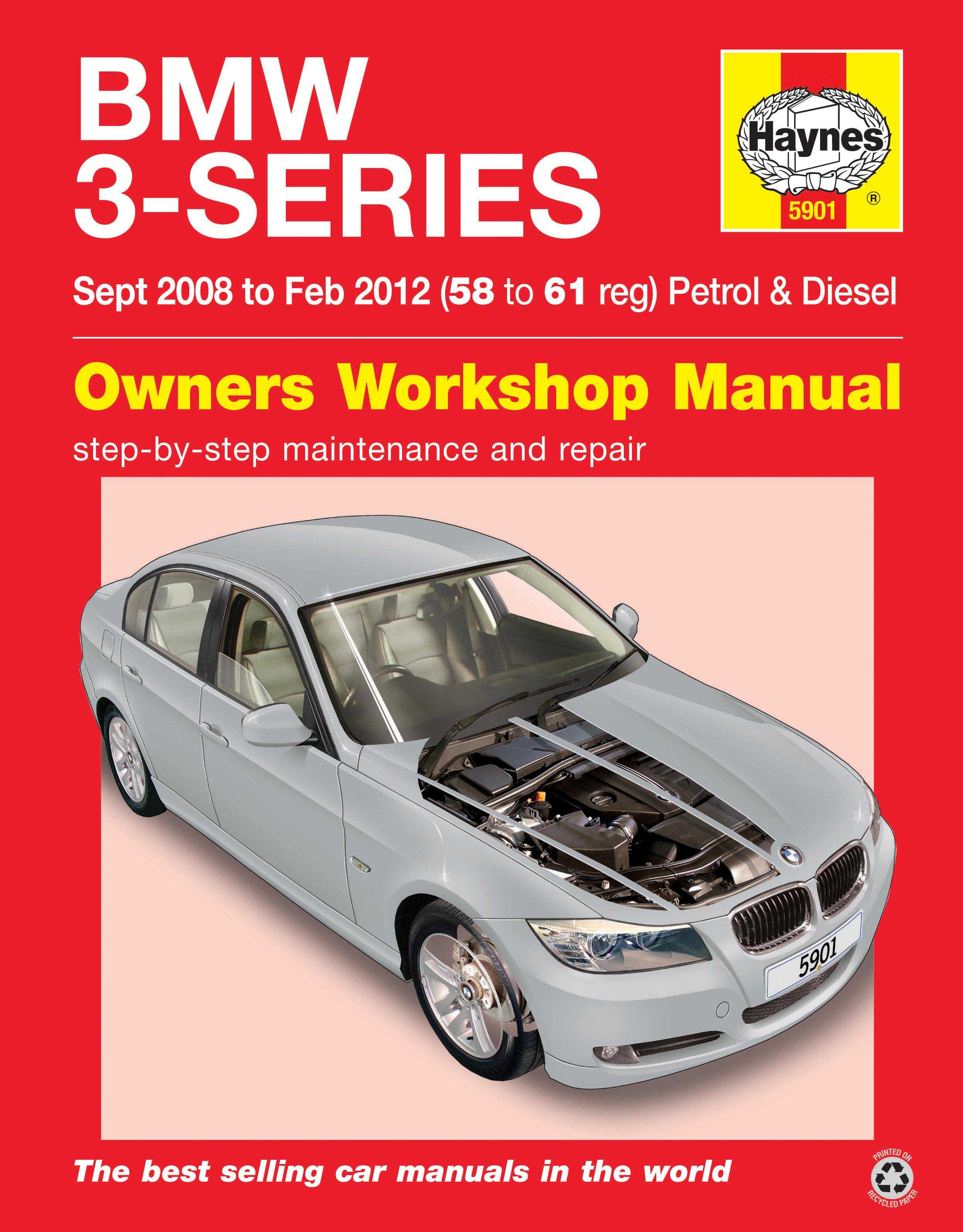 Haynes Bmw 3 Series Petrol & Diesel (08-12) Manual