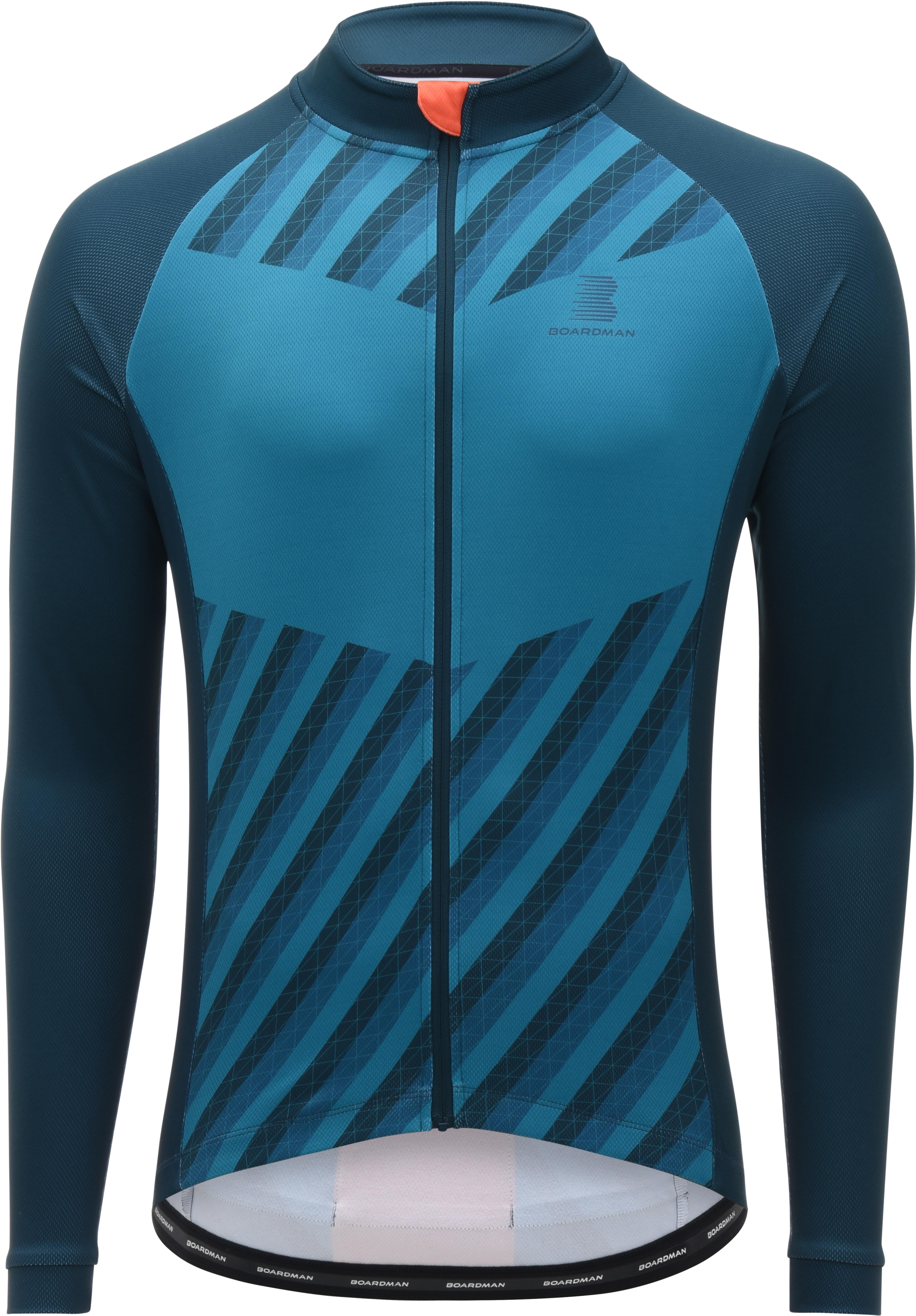 Boardman Mens Thermal Cycling Jersey - Navy Small