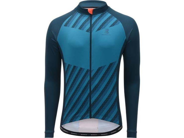 Boardman Mens Thermal Cycling Jersey - Navy X Small