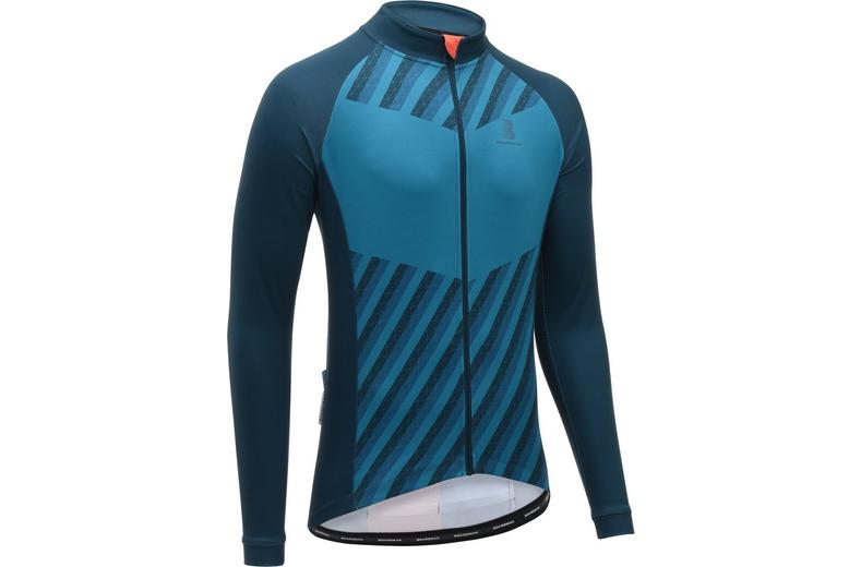 Boardman Mens Thermal Cycling Jersey - Navy Medium Boardman Mens Thermal Cycling Jersey - Navy Medium
