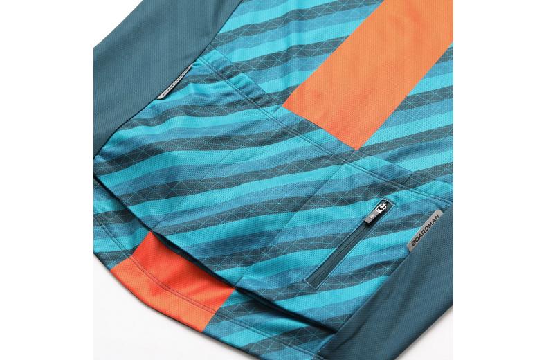 Boardman Mens Thermal Cycling Jersey - Navy Medium Boardman Mens Thermal Cycling Jersey - Navy Medium