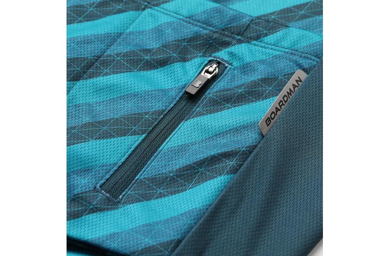 Boardman Mens Thermal Cycling Jersey - Navy Medium Boardman Mens Thermal Cycling Jersey - Navy Medium