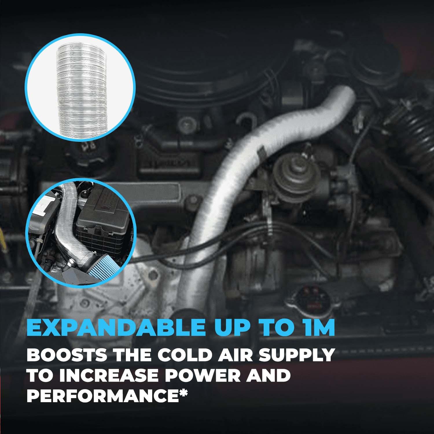 Simply Aluminium Ducting Hose 1m