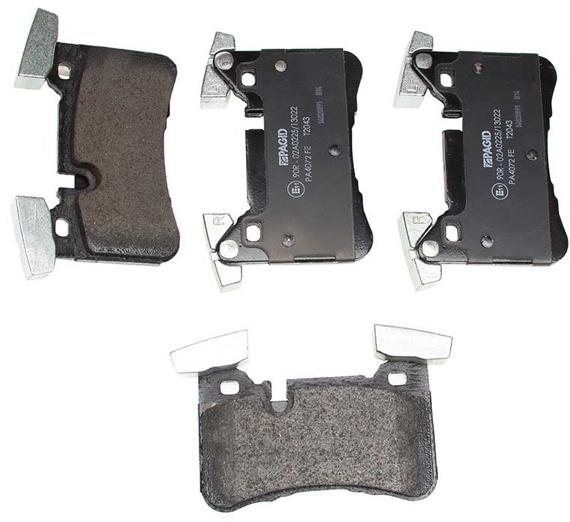 Plaquettes De Frein Arrière Pagid RSC 2 Pour Ferrari - Céramique CCM, Référence PGD-S4906C02001-11, Neuves