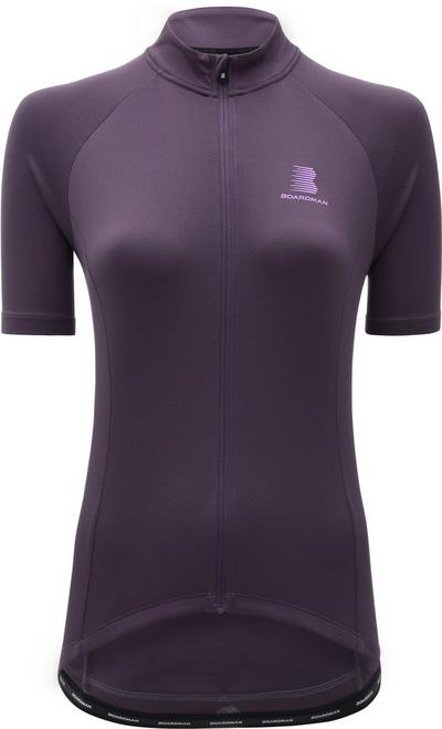 Boardman Womens Cycling Jersey - Plum