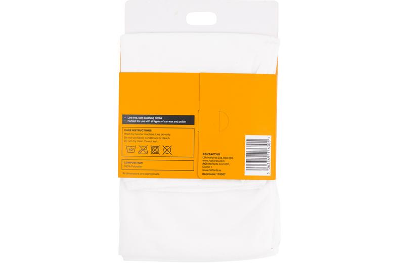 Halfords Soft Polishing Cloths x 4. Halfords Soft Polishing Cloths x 4.