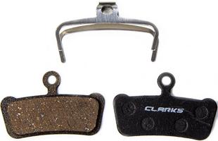 Halfords Clarks Organic Disc Brake Pads - Sram Elixir Trail , Guide, G2, Level Stealth