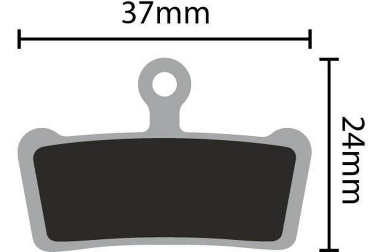 Clarks Organic Disc Brake Pads - SRAM Elixir Trail , Guide, G2, Level Stealth Clarks Organic Disc Brake Pads - SRAM Elixir Trail , Guide, G2, Level Stealth