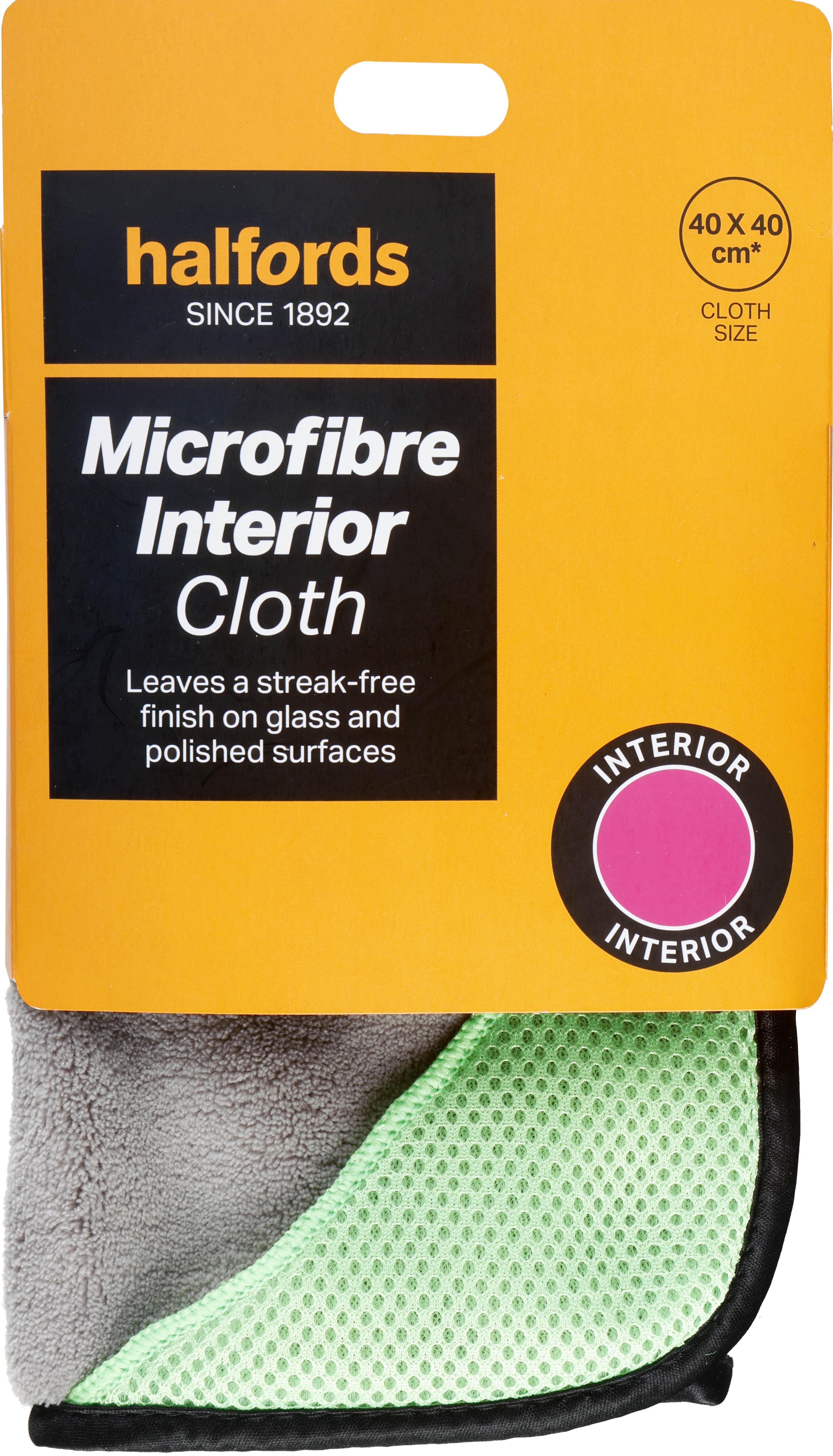 Halfords Microfibre Interior Cloth Halfords UK