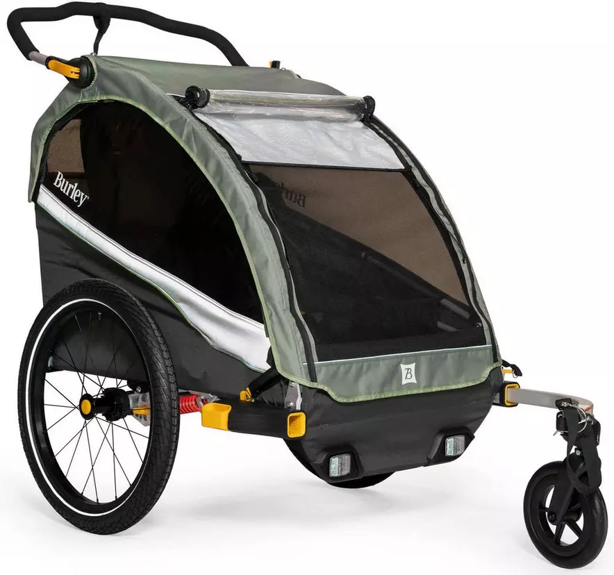 Stroller Burley Double Trailer Burley Encore X Kids Bike Trailer