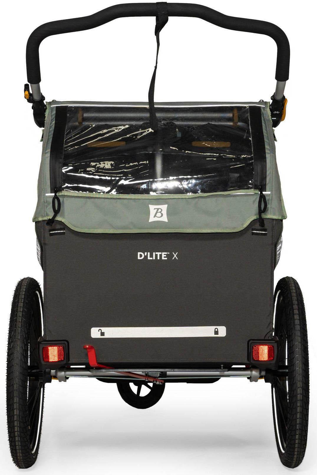 Burley D'Lite X Double Child Trailer