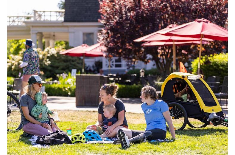 Burley Bee Double Child Trailer Burley Bee Double Child Trailer