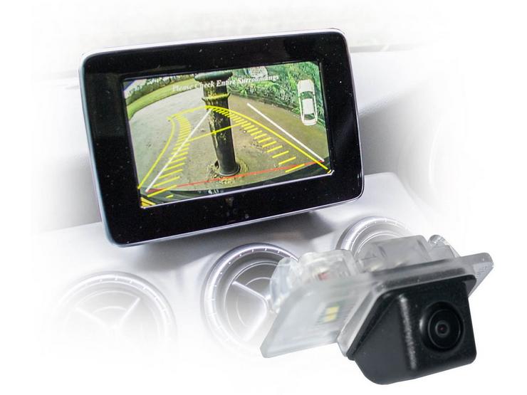 Motormax Mercedes Reverse Camera Kit with 105° Viewing Angle
