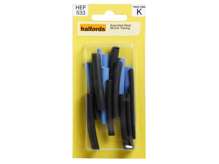 Halfords Assorted Heatshrink Tubing (HFX531)