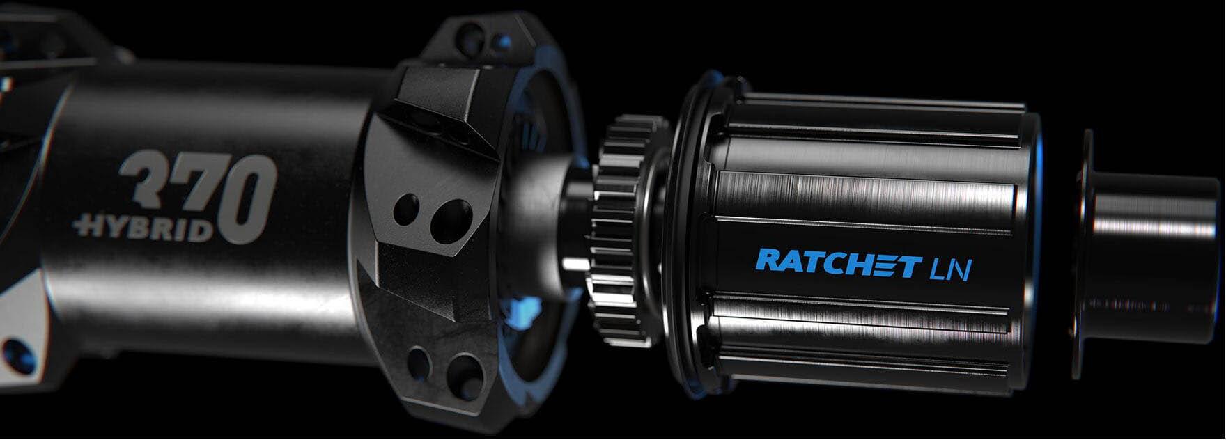 DT Swiss HU 1900 SPLINE E-Bike 29" Wheel, Rear 135mm Quick Release Micro Spline