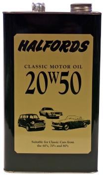 Halfords Classic Oil 20W50 5L