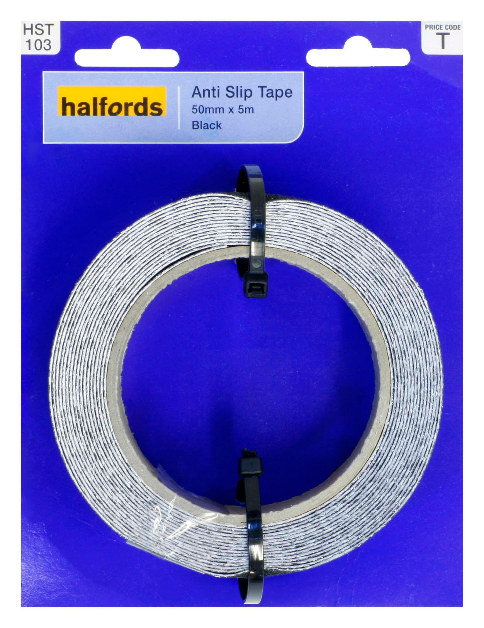 Halfords Anti-Slip Tape 50Mmx5M Black