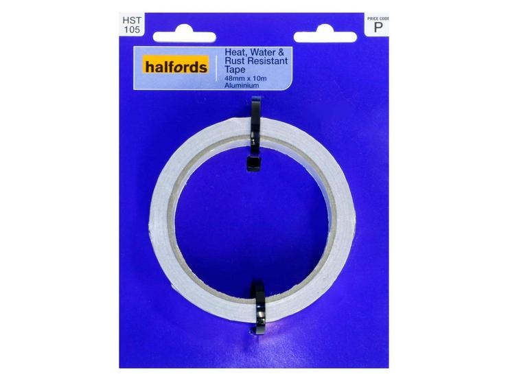 Halfords Heat, Water and Rust Resistant Tape 48mm x 10m