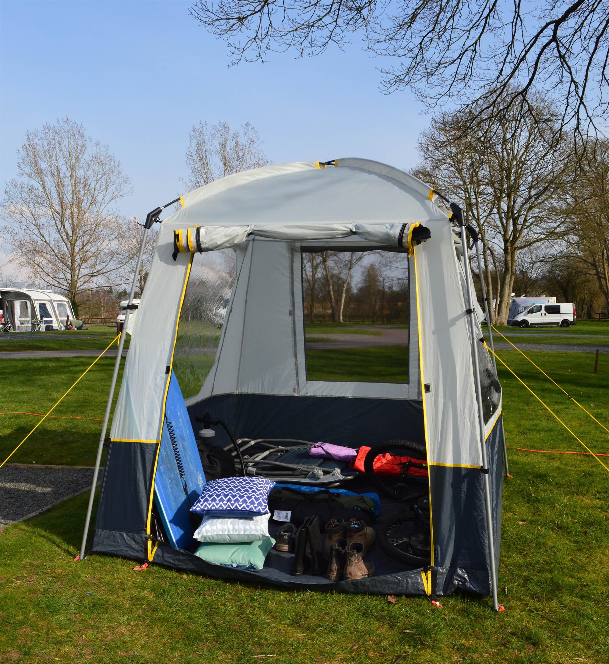 Steel Poled Utility Storage Tent
