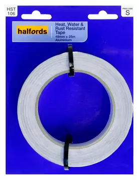 Halfords Heat, Water, Rust Resistant Tape 48mmx25m (TAPE110)