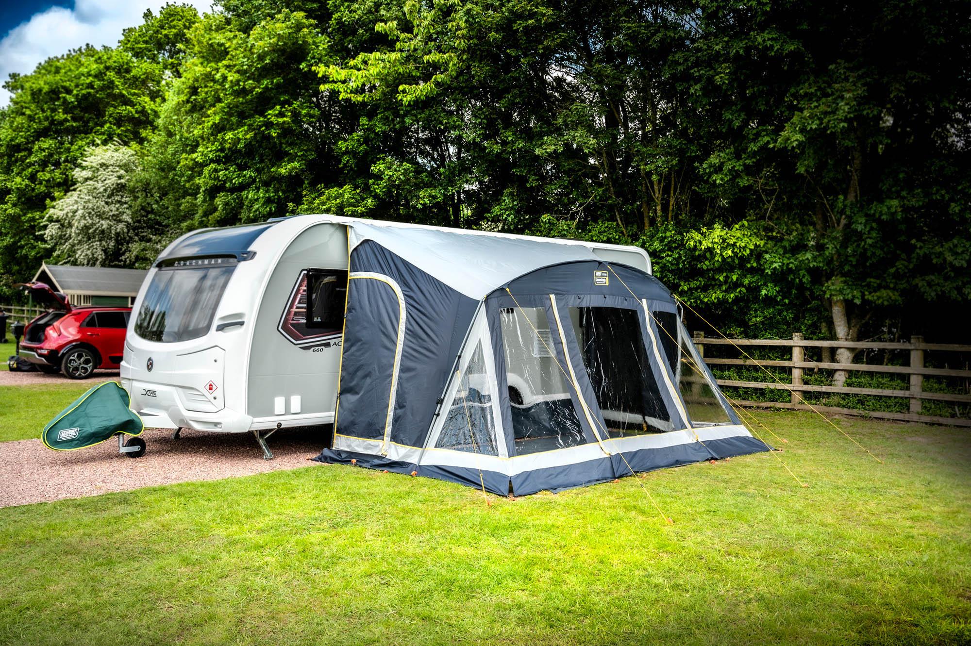 Stoneleigh 390cm Poled Porch Awning