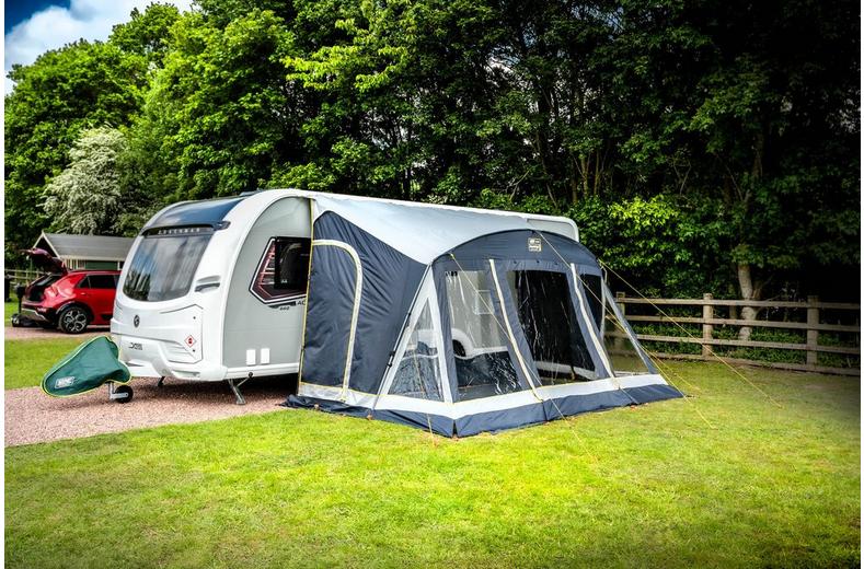 Stoneleigh 390cm Poled Porch Awning Stoneleigh 390cm Poled Porch Awning