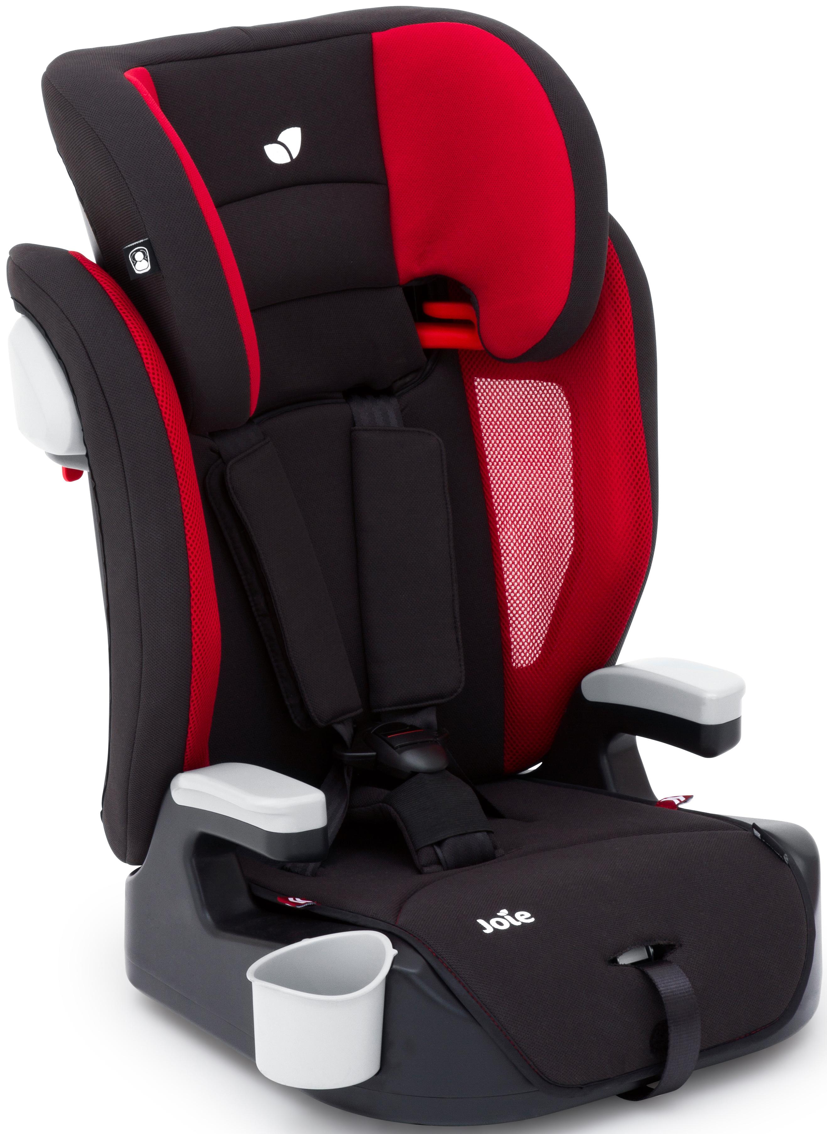 Joie Elevate Group 1/2/3 Child Car Seat Cherry Halfords UK