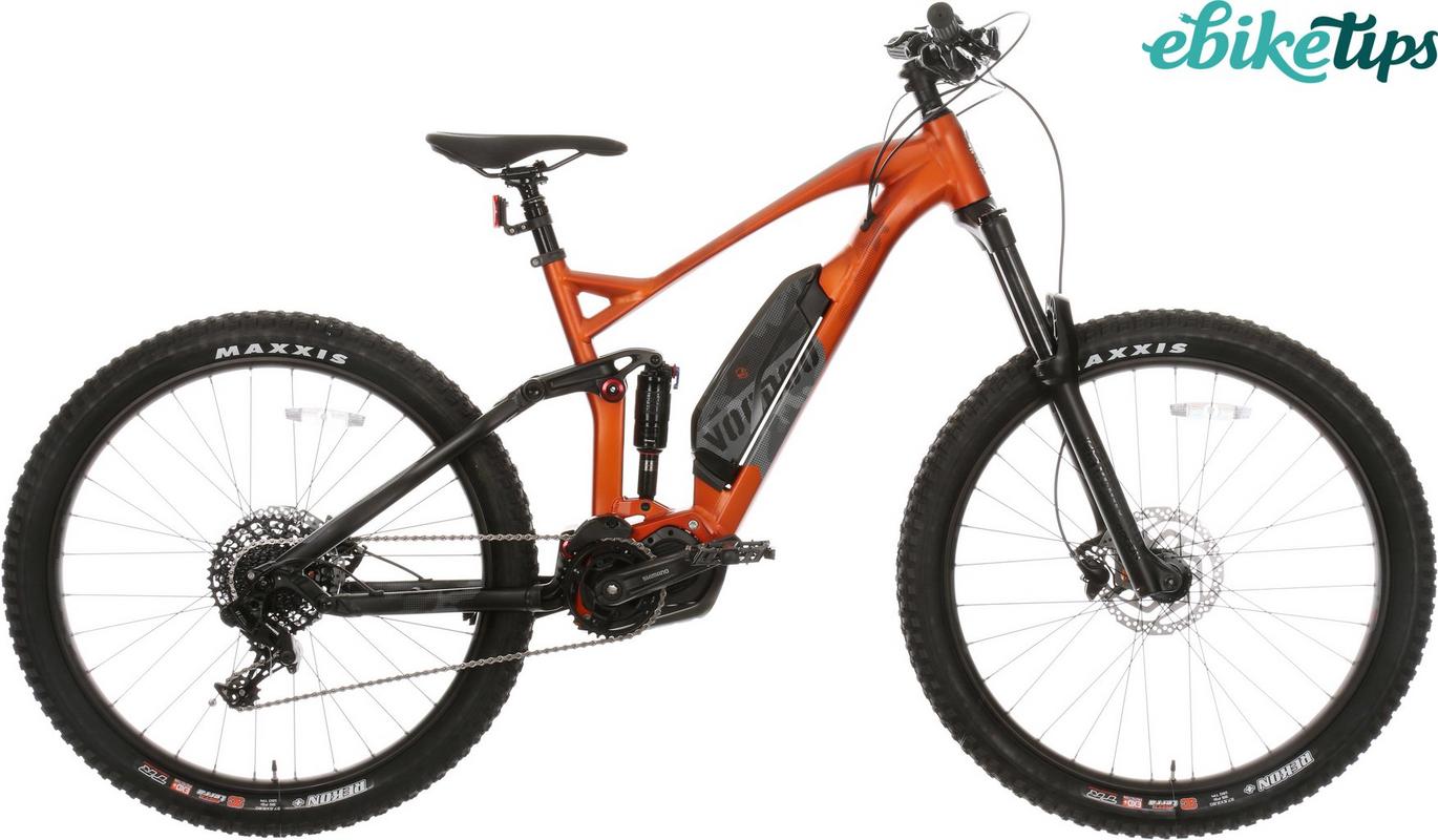 Halfords Second Hand Grade A - Voodoo Zobop E-Shimano Full Suspension Electric Mountain Bike - S Frame | Extra 8% off for BC Members