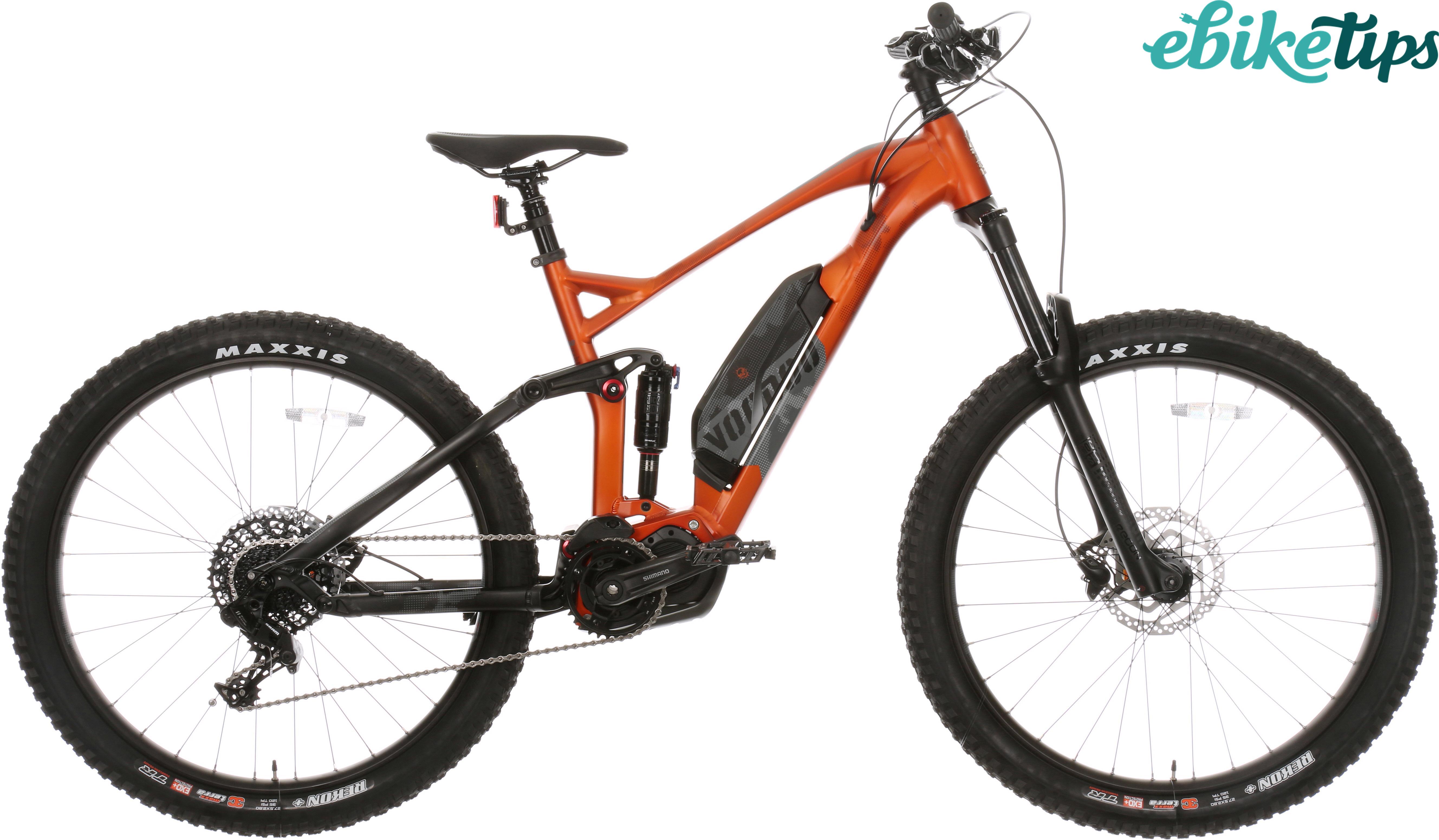 Second Hand Grade B - Voodoo Zobop E-Shimano Full Suspension Electric Mountain Bike - S, M, L Frames