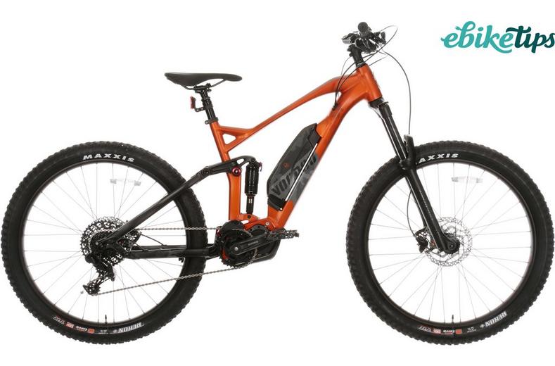Voodoo Zobop E-Shimano Full Suspension Electric Mountain Bike - S, M, L Frames Voodoo Zobop E-Shimano Full Suspension Electric Mountain Bike - S, M, L Frames