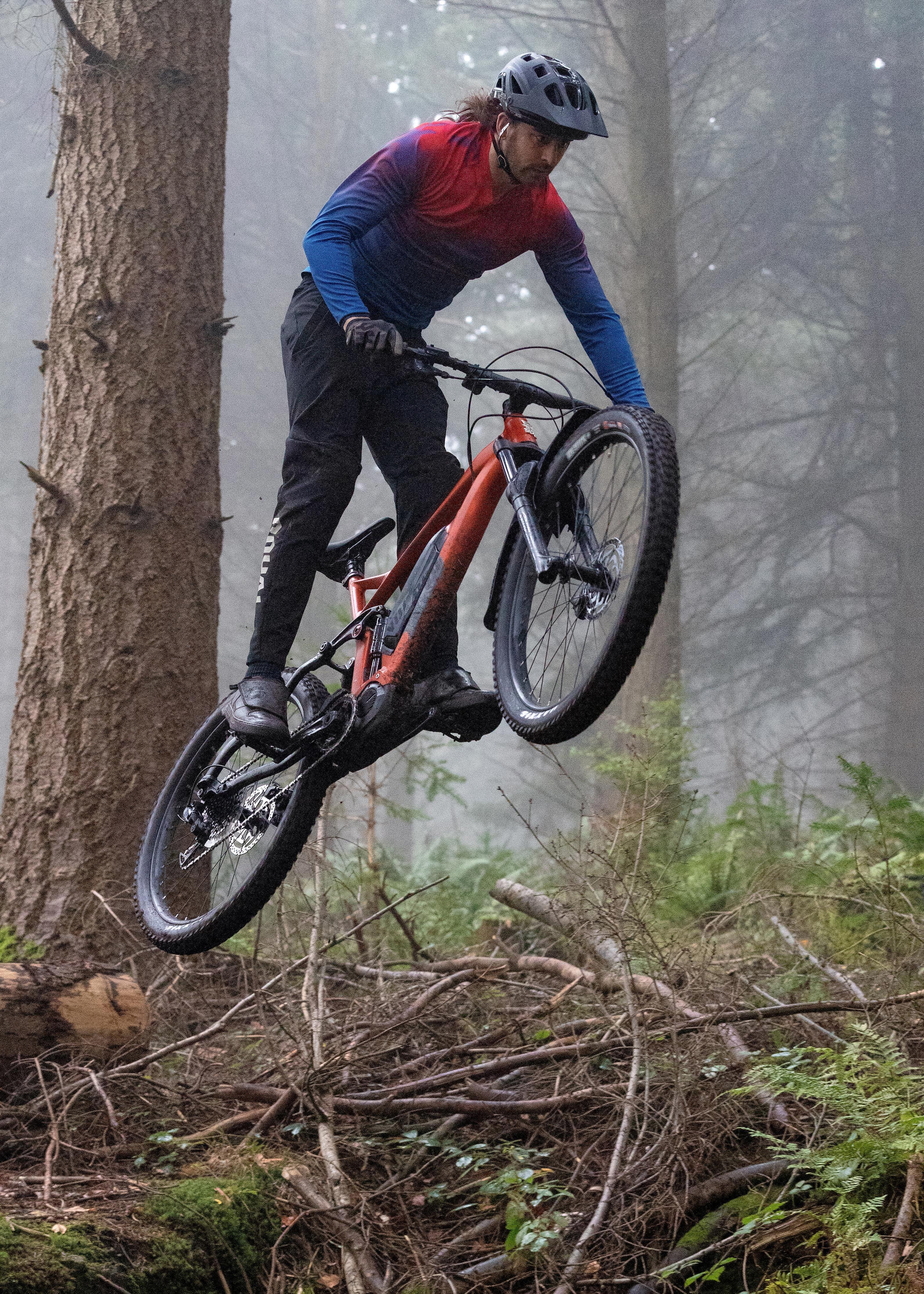 Voodoo Zobop E-Shimano Full Suspension Electric Mountain Bike - S, M, L Frames