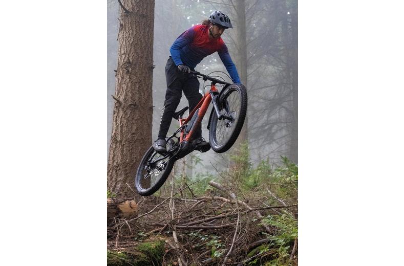Voodoo Zobop E-Shimano Full Suspension Electric Mountain Bike - S, M, L Frames Voodoo Zobop E-Shimano Full Suspension Electric Mountain Bike - S, M, L Frames