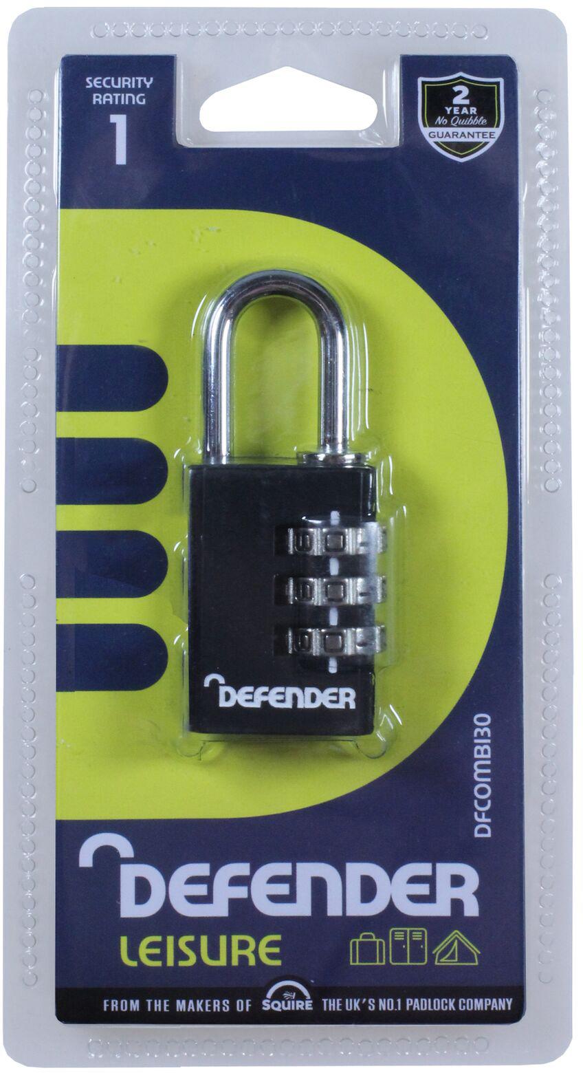 Squire 30m Diecast Combination Padlock